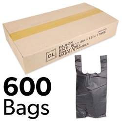 8" x 4" x 16" Heavy Duty Plastic Bags (Box of 600) 
