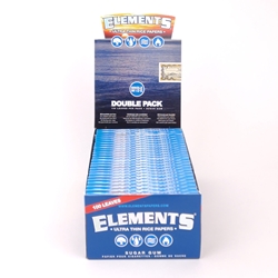 Elements Ultra Thin Rice Single Wide Rolling Papers (Box of 25) 