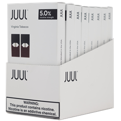 JUUL Virginia Tobacco Pods 2 Pack 5% (Box of 8) juul, juul Pod, Juul Vape, Juul Virginia Tobacco