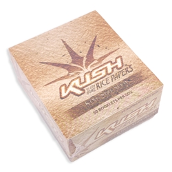 Kush Ultra-Fine Rice King Slim Rolling Papers (Box of 50) 
