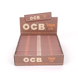 OCB Virgin Slim Rolling Papers (Box of 24) 