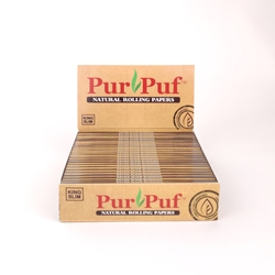 PurPuf King Slim Rolling Papers (Box of 24) 