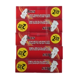 4Aces Regular King Size Filter Tubes - 5PK 
