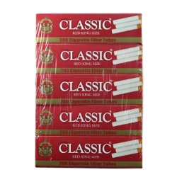 Classic Regular King Size Filter Tubes - 5PK 