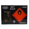Clipper Metal Lighters - Matt Black - 12CT Display 