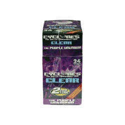 Cyclones Clear Cones 2PK - The Purple Unknown - (Box of 24) 