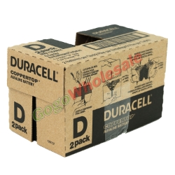 Duracell 2PK D Batteries (8CT Box) 