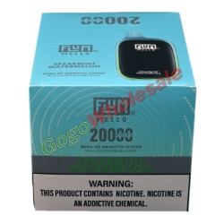 Flum Mello Spearmint Watermelon Disposable Vape (Box of 10) 