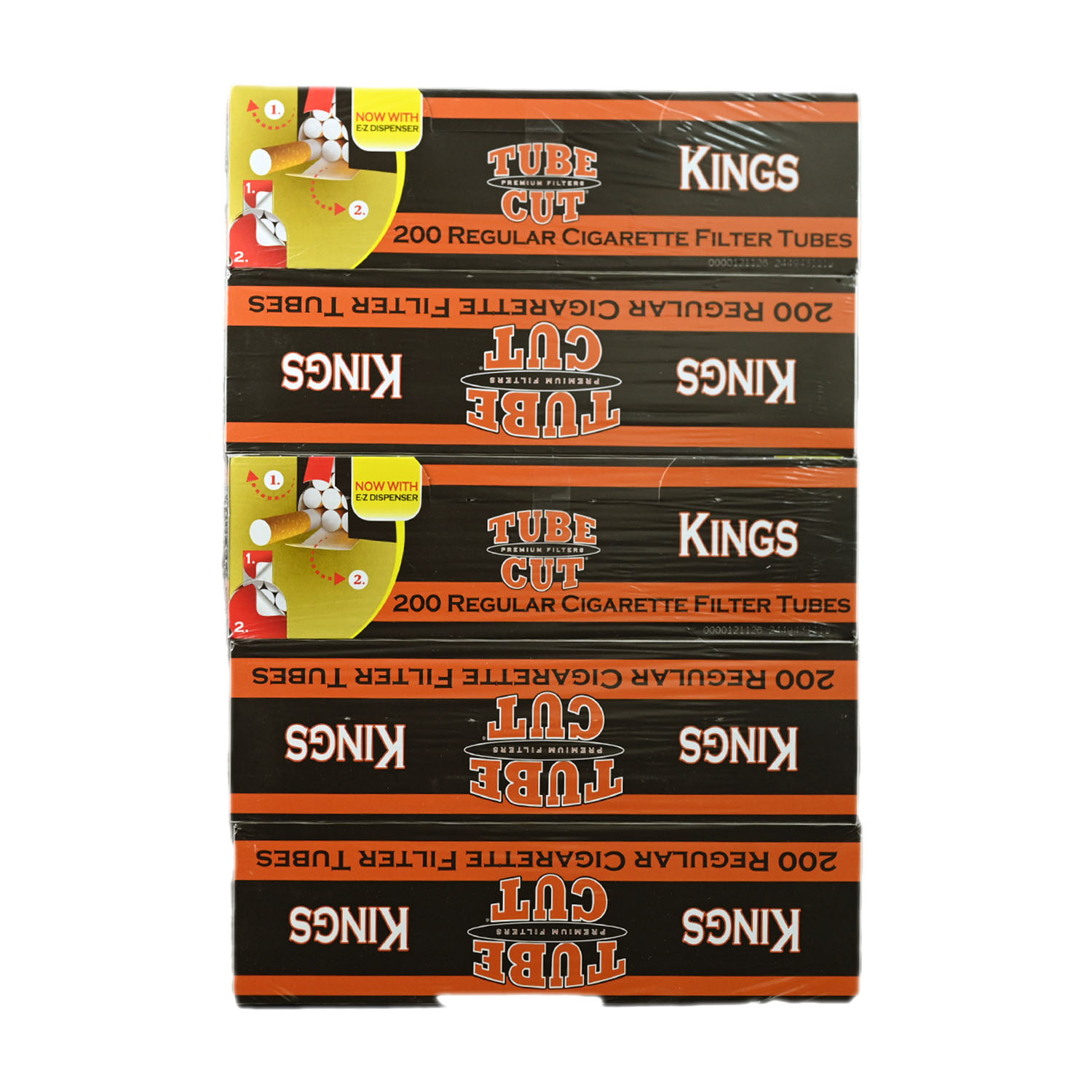 Gambler Tube Cut Regular King Size Filter Tubes - 5PK 