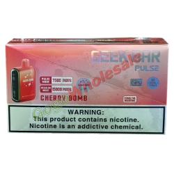 Geek Bar Pulse Cherry Bomb Disposable Vape (Box of 5) 