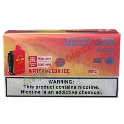 Geek Bar Pulse Watermelon Ice Disposable Vape (Box of 5) 