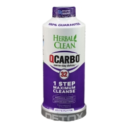 Herbal Clean QCarbo 32 Detox - Grape - 32oz 