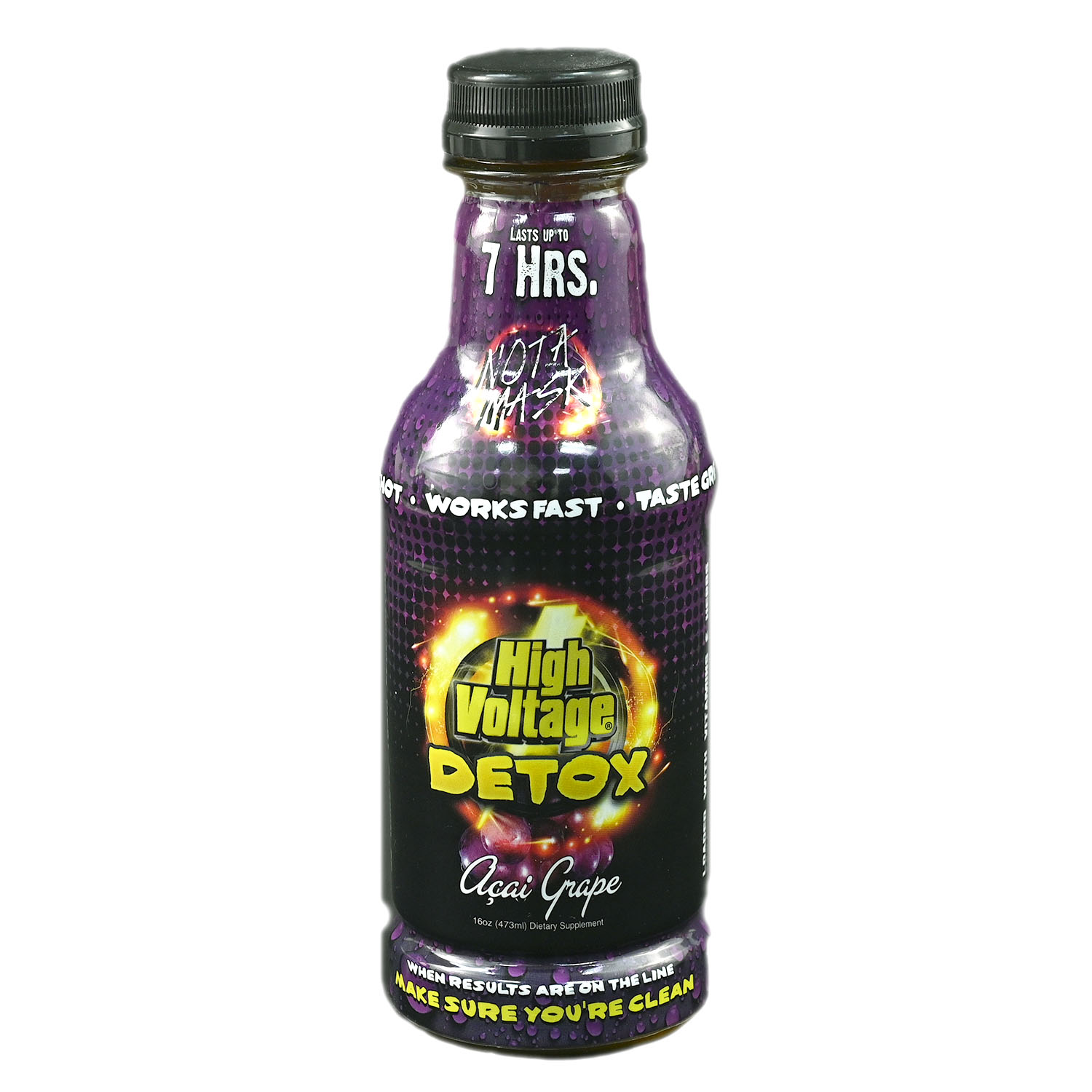 High Voltage Detox - Acai Grape - 16oz 