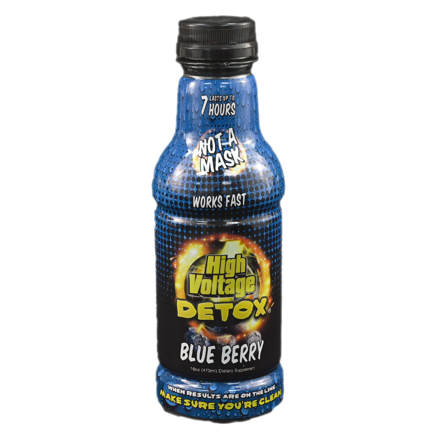 High Voltage Detox - Blue Berry - 16oz 