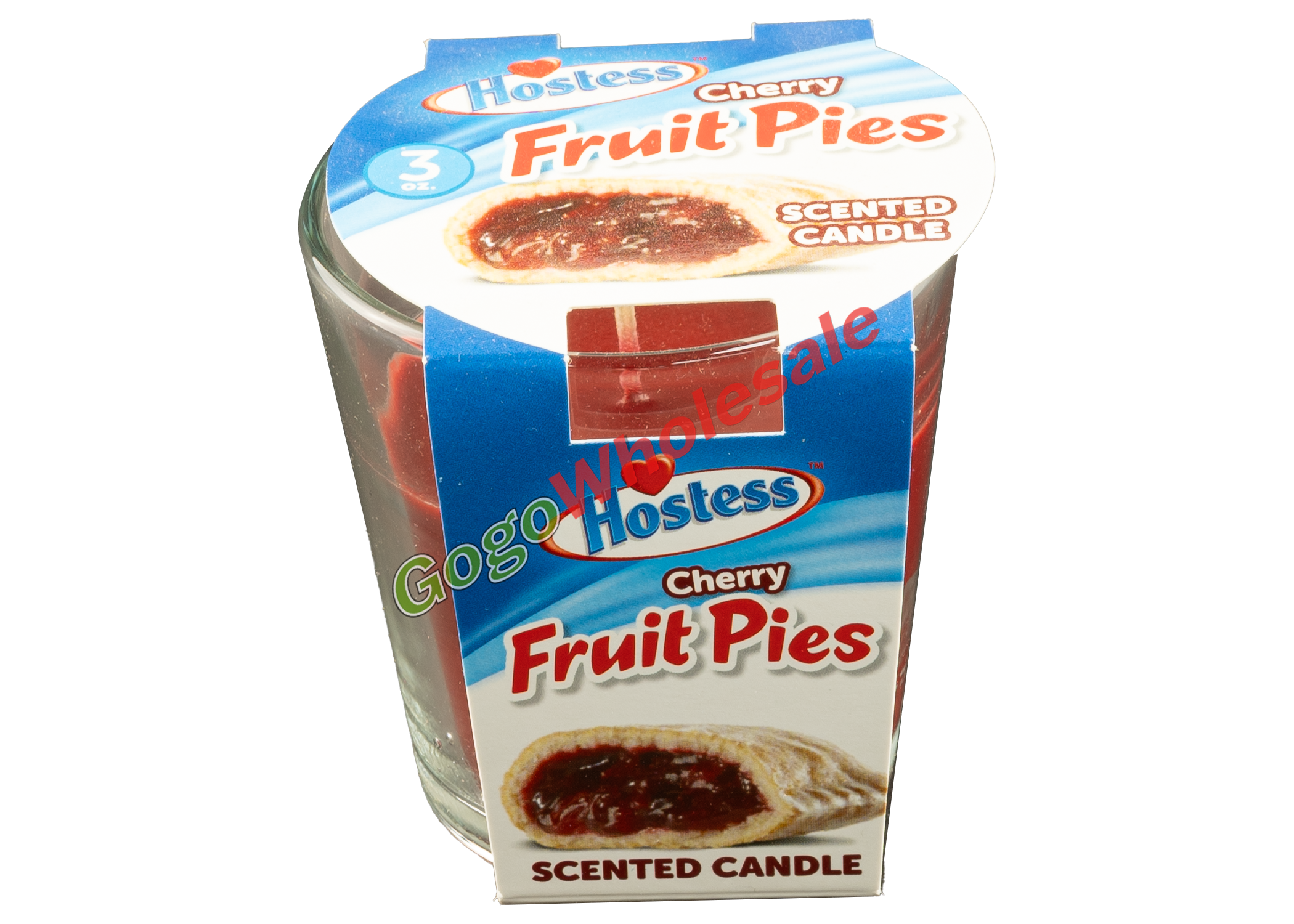 Hostess Cherry Fruit Pies Scented Candle 3oz 6 Pack