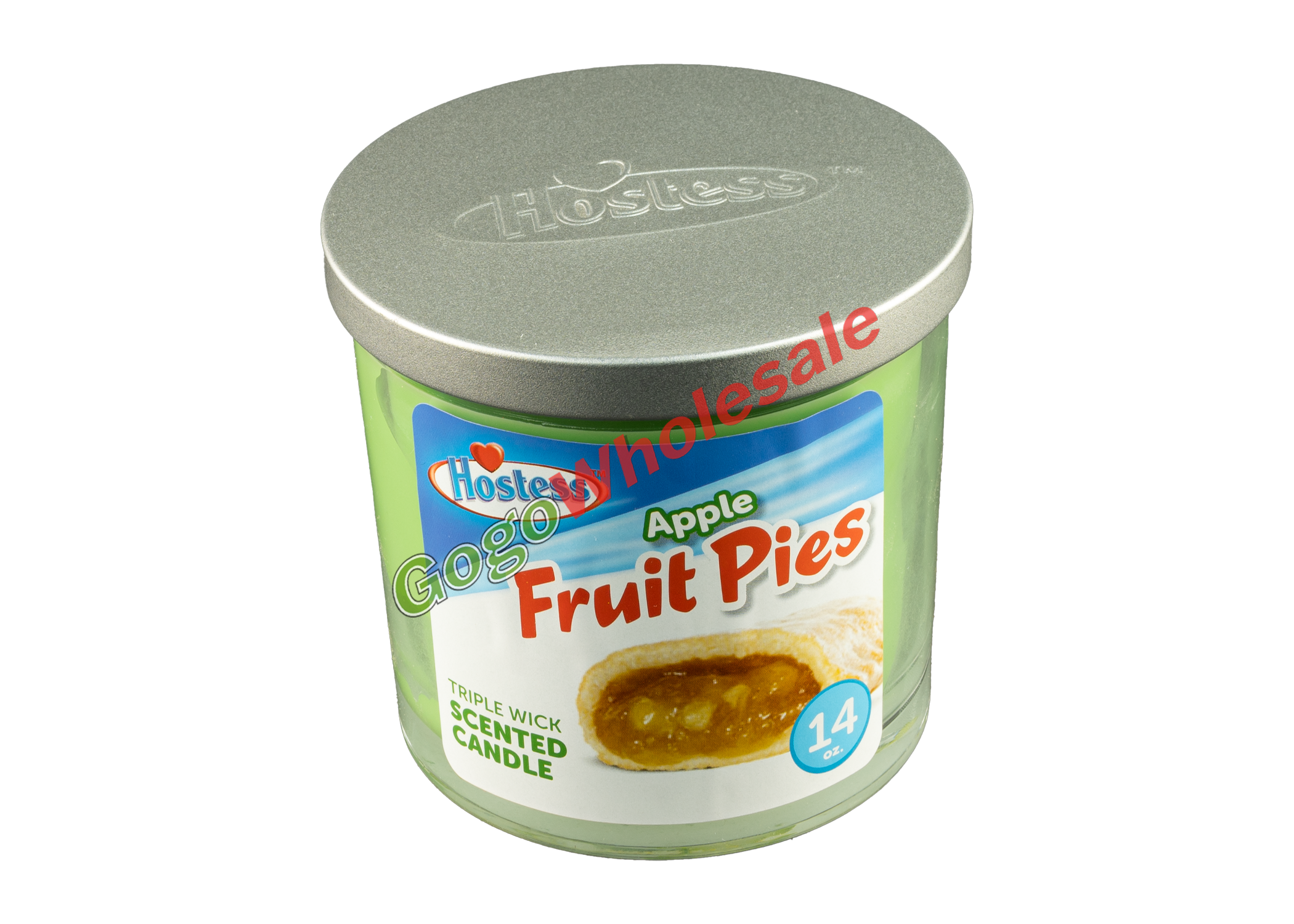Hostess Apple Fruit Pies Triple Wick Scented Candle