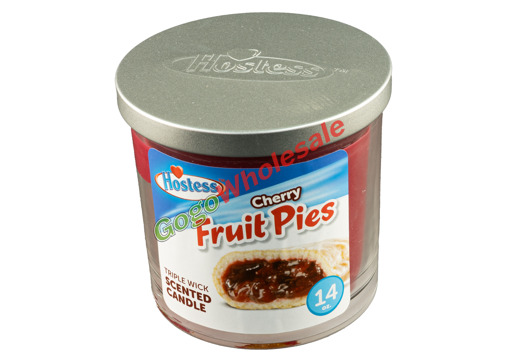 Hostess Cherry Fruit Pies Triple Wick Scented Candle