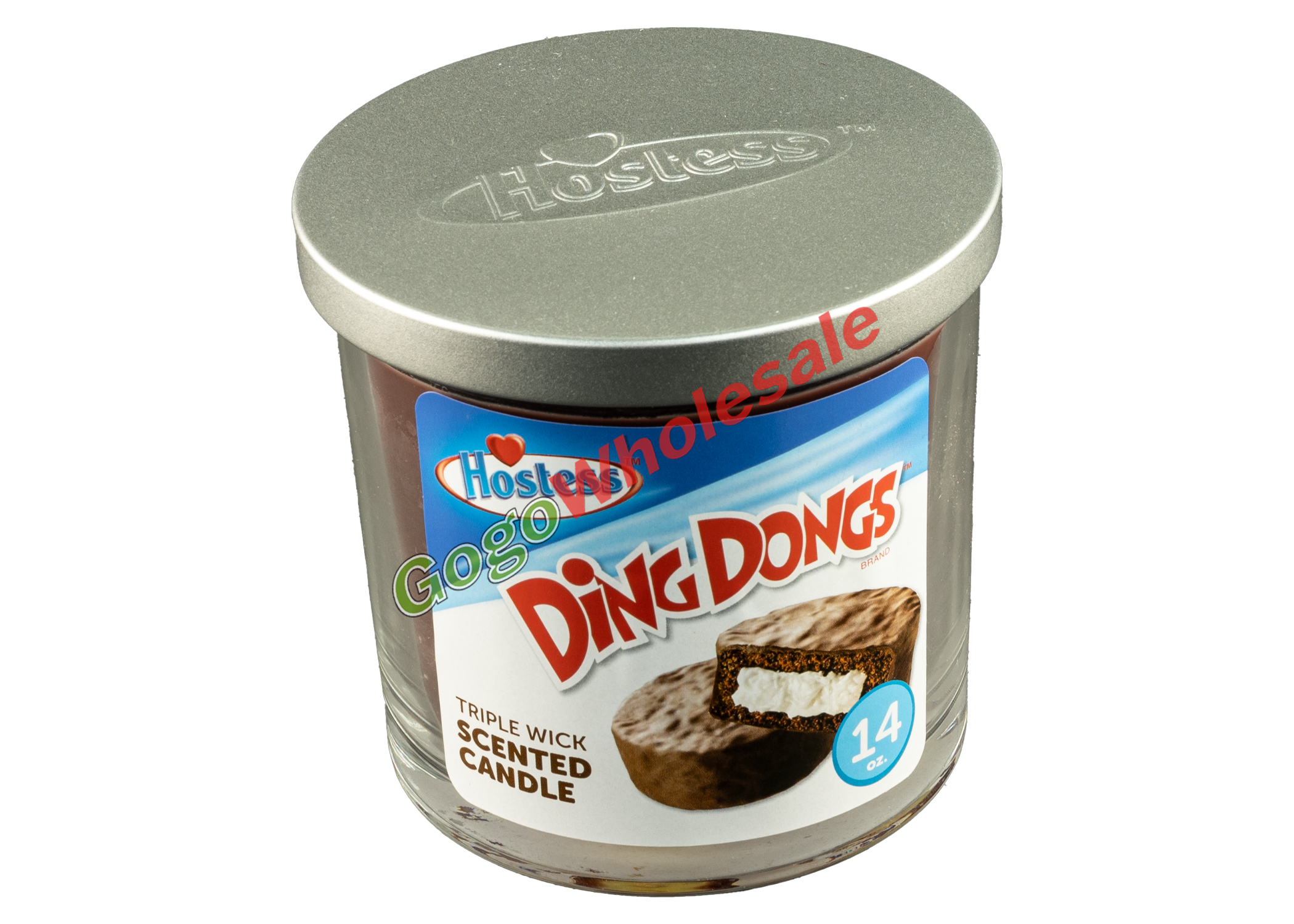 Hostess Ding Dong Triple Wick Scented Candle