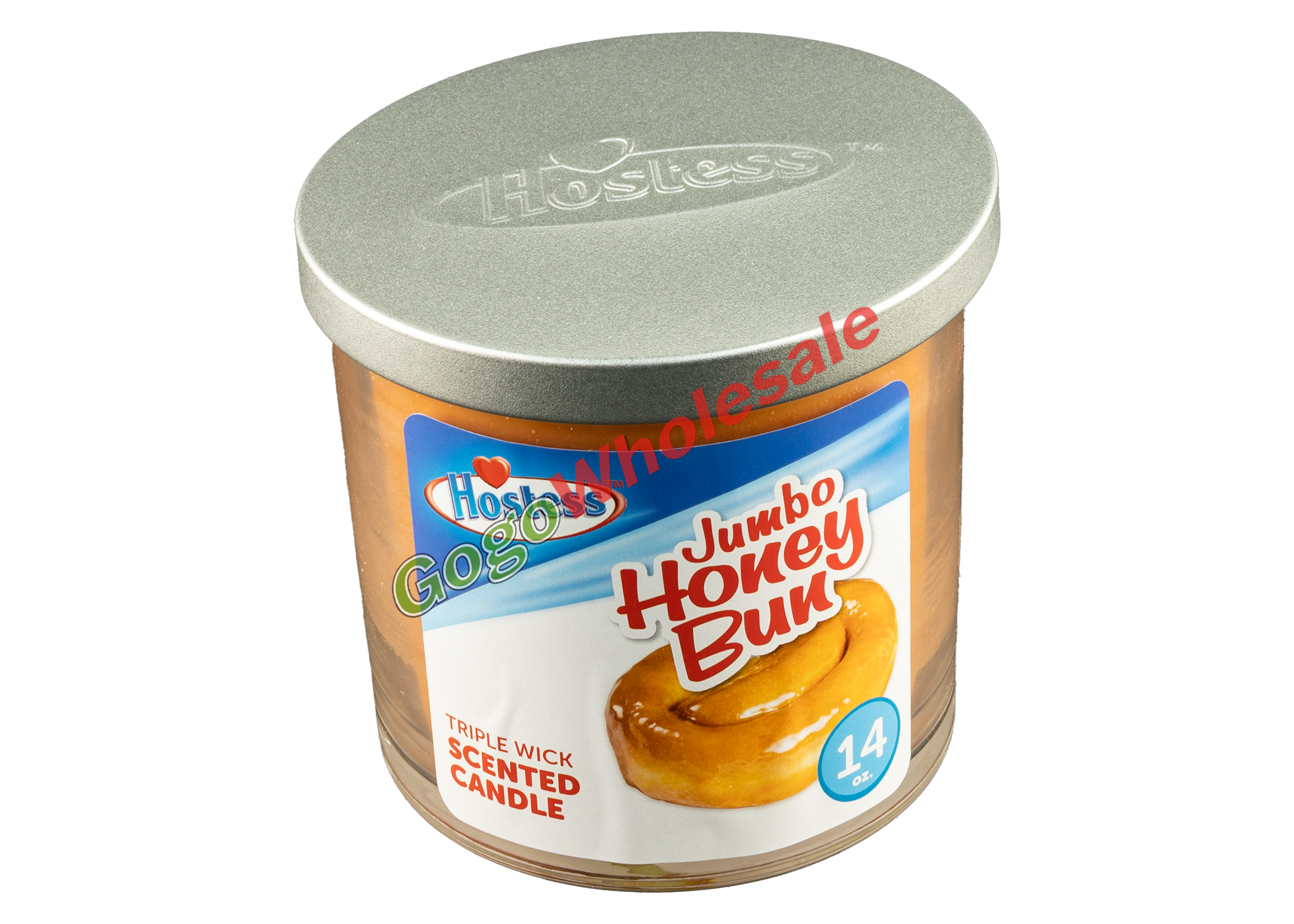 Hostess Jumbo Honey Bun Triple Wick Scented Candle