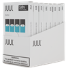 JUUL Menthol Pods 4 PK 3% (Box of 8) juul, menthol, 4pk, pods, 3%, nicotine, 8 pack, box of 8, vape