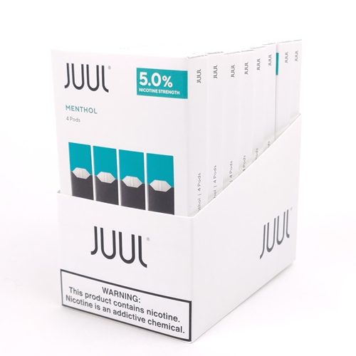 JUUL - JUUL Menthol Pods 4 PK 5% (Box of 8) #VP0001-BX