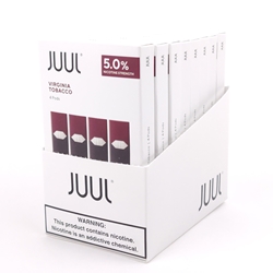 JUUL Virginia Tobacco Pods 5% (Box of 8) juul, juul Pod, Juul Vape, Juul Virginia Tobacco