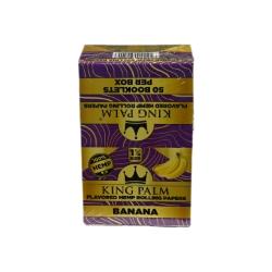 King Palm Banana Rolling Papers (Box of 50) 