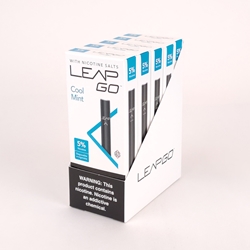 LEAPGO Cool Mint Disposable Vapes (Box of 5) 