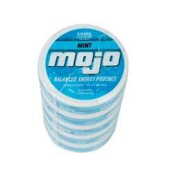 Mojo Mint Nicotine-Free Caffeine Pouches - 50mg - 5PK 