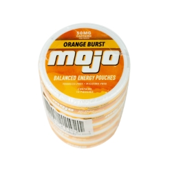 Mojo Orange Burst Nicotine-Free Caffeine Pouches - 50mg - 5PK 