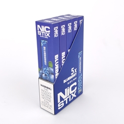 NiC Stix Blueberry Disposable Vapes (Box of 5) 