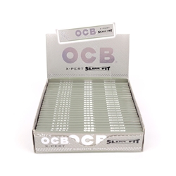 OCB X-Pert Slim Fit Rolling Papers (Box of 24) 