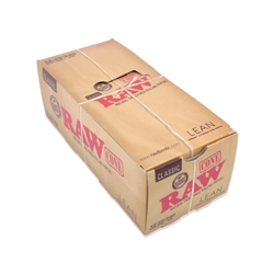RAW Classic Lean Pre-Rolled Cones (Box of 12 Packs) 