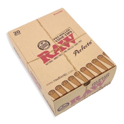 Raw Perfecto Pre-Rolled Cone Tips (Box of 20) 