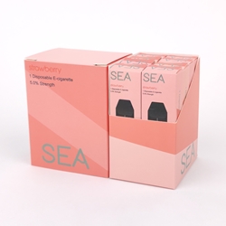 SEA Strawberry Disposable Vapes (Box of 8) 