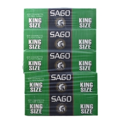 Sago Green King Size Filter Tubes - 5PK 
