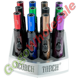 Scorch Torch Torches 12PC 61681  Scorch Torch, Torch Lighters, Culinary Torch, Outdoor Torch, Adjustable Flame Control, Ergonomic Design, High-Quality Torches, Versatile Lighting, Reliable Torch Set.