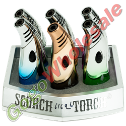 Scorch Torch Torches 6pc 61626 Scorch Torch, Torch Lighters, Culinary Torch, Outdoor Torch, Adjustable Flame Control, Ergonomic Design, High-Quality Torches, Versatile Lighting, Reliable Torch Set.
