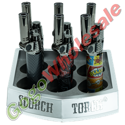 Scorch Torch Torches 6pc 61715 Scorch Torch, Torch Lighters, Culinary Torch, Outdoor Torch, Adjustable Flame Control, Ergonomic Design, High-Quality Torches, Versatile Lighting, Reliable Torch Set.