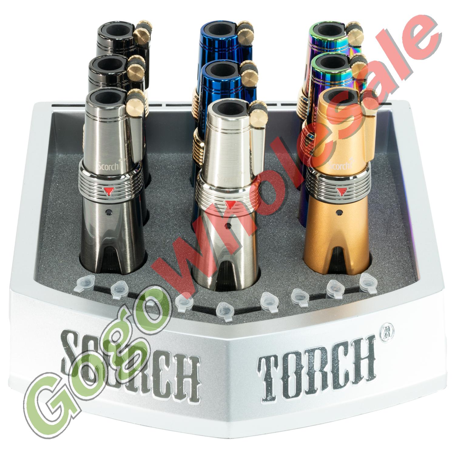 Scorch Torch Torches 9pc 61580 Scorch Torch, Torch Lighters, Culinary Torch, Outdoor Torch, Adjustable Flame Control, Ergonomic Design, High-Quality Torches, Versatile Lighting, Reliable Torch Set.
