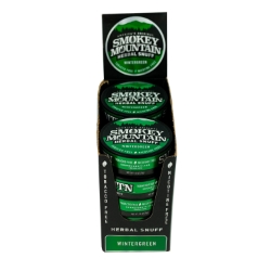 Smokey Mountain Herbal Snuff - Wintergreen - 10PK 