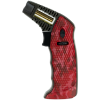 Smoxy Premium Hunter Torch Red SMOXY, gas lighter, torch lighter, premium lighter, stylish accessory, cigar lighter, unique lighter, sleek torch, sophisticated flame, reliable ignition, ergonomic grip, conversation starter, quality construction, refillable lighter, statement piece.