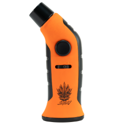 Smoxy Premium Joker Torch Orange SMOXY, gas lighter, torch lighter, premium lighter, stylish accessory, cigar lighter, Joker-inspired design, unique lighter, sleek torch, sophisticated flame, reliable ignition, ergonomic grip, conversation starter, quality construction, refillable lighter, statement piece.
