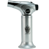 Smoxy Premium Loki Torch Silver  gas lighter torch, Smoxy Premium, Loki Torch, outdoor lighting, camping gear, hiking essentials, versatile flame, adventure companion, durable design, portable tool, outdoor exploration, gas-powered torch, reliable ignition, convenient camping accessory.