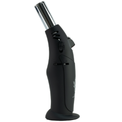 Smoxy Premium Slim Torch Black SMOXY, gas lighter, torch lighter, premium lighter, stylish accessory, cigar lighter, unique lighter, sleek torch, sophisticated flame, reliable ignition, ergonomic grip, conversation starter, quality construction, refillable lighter, statement piece.