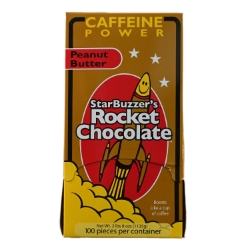 Starbuzzers Rocket Chocolate - Peanut Butter - 100CT 