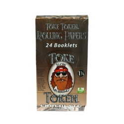 Toke Token Chocolate Rolling Papers (Box of 24) 