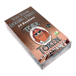 Toke Token Chocolate Rolling Papers (Box of 24) 