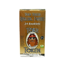Toke Token Coconut Rolling Papers (Box of 24) 