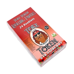 Toke Token Strawberry Rolling Papers (Box of 24) 